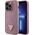 Guess Etui Guess GUHCP14LHDGTPP Apple iPhone 14 Pro różowy/pink hardcase Rhinestone Triangle
