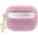 Guess Oryginalne Etui APPLE AIRPODS PRO Guess Hardcase Rhinestone Triangle (GUAPHDGTPP) różowe