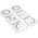 Ładowarka Choetech Magnetyczna ładowarka indukcyjna Choetech T588-F 3w1 15W (biała)