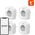 Gosund Inteligentne gniazdko WiFi SP1, 4 szt. Tuya