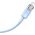 Kabel USB Baseus USB-A - Lightning 1 m Niebieski (CATS010003)