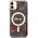 Guess Etui Guess GUHMN61HCFWSA Apple iPhone 11/XR zielony/khaki hardcase Flower MagSafe