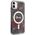 Guess Etui Guess GUHMN61HCFWSA Apple iPhone 11/XR zielony/khaki hardcase Flower MagSafe