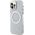 Guess Etui Guess GUHMP12MHTRMS Apple iPhone 12/12 Pro srebrny/silver hard case Metal Outline Magsafe