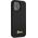 Guess Guess GUHCP13XLSLMGBK iPhone 13 Pro Max 6.7" black/czarny hardcase Silicone Script Gold Logo