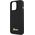 Guess Guess GUHCP13XLSLMGBK iPhone 13 Pro Max 6.7" black/czarny hardcase Silicone Script Gold Logo