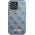 Guess Guess GUHMP14LU4GPRB iPhone 14 Pro 6.1" niebieski/blue hard case 4G Logo Plate MagSafe