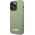 Guess Guess GUHMP14XSBPLA iPhone 14 Pro Max 6.7" zielony/khaki hard case Silicone Logo Plate MagSafe