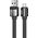 Kabel USB Remax USB-A - microUSB 1 m Czarny (RC-154m black)