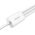 Kabel USB Baseus USB-A - USB-C + microUSB + Lightning 0.5 m Biały (P10320105221-01)