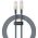 Kabel USB Baseus USB-C - Lightning 1 m Granatowy (P10355803221-00)