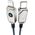 Kabel USB Baseus USB-C - Lightning 1 m Granatowy (P10355803221-00)