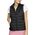 4f Kamizelka damska puchowa 4F F091 głęboka czerń 4FSS23TDJAF091 20S XL