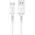 Kabel USB Foneng USB-A - USB-C 1 m Biały (X85 Type-C)