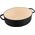 Ballarini Garnek żeliwny owalny BALLARINI BELLAMONTE 75003-546-0 - 5 5 ltr czarny