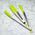 KingHoff SZCZYPCE KUCHENNE NYLONOWE 23CM KINGHOFF KH-3671 ZIELONE