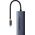 HUB USB Baseus Hub 6w1 Baseus UltraJoy USB-C do HDMI4K@60Hz+4xUSB 3.0+PD (szary)