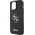 Guess Etui Guess GUHCP13XHG4SGK Apple iPhone 13 Pro Max hardcase Glitter Script Big 4G czarny/black