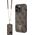 Guess Etui Guess GUHCP13LP4TDSCPW Apple iPhone 13/13 Pro hardcase Crossbody 4G Metal Logo brązowy/brown