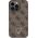 Guess Etui Guess GUHCP13LP4TDSCPW Apple iPhone 13/13 Pro hardcase Crossbody 4G Metal Logo brązowy/brown