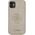 Guess Guess GUHCN61HG4SGD iPhone 11 / Xr 6.1" złoty/gold hardcase Glitter Script Big 4G