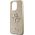Guess Guess GUHCP13XHG4SGD iPhone 13 Pro Max 6.7" złoty/gold hardcase Glitter Script Big 4G