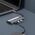 HUB USB Baseus Hub 7w1 Baseus Gleam, USB-C do 1x HDMI4K 60Hz + 3x USB3.0 + 1x PD + 1x SD/TF (szary)