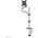 Neomounts Uchwyt biurkowy na monitor 17" - 27" (DS60-425WH1)