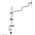 Neomounts Uchwyt biurkowy na monitor 17" - 27" (DS60-425WH1)