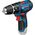 Wiertarka Bosch Bosch Cordless Impact Drill GSB 12V-15 Professional, 12 Volt (blue/black, 2x Li-Ion battery 2.0Ah, 25 bits)