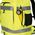 Plecak turystyczny Dicota HI-VIS 65 l Żółty