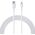 Kabel USB Aukey USB-A - USB-C 1 m Biały (CB-NAC1)