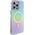 Guess Guess GUHMP15LHITSQ iPhone 15 Pro 6.1" turkusowy/turquoise hardcase IML Iridescent MagSafe