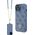 Guess Guess GUHCP15SP4TDSCPB iPhone 15 6.1" niebieski/blue hardcase Crossbody 4G Metal Logo