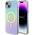 Guess Guess GUHMP15MHITSQ iPhone 15 Plus 6.7" turkusowy/turquoise hardcase IML Iridescent MagSafe