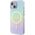 Guess Guess GUHMP15SHITSQ iPhone 15 6.1" turkusowy/turquoise hardcase IML Iridescent MagSafe
