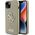 Guess Guess GUHCP15SPSP4LGD iPhone 15 6.1" złoty/gold hardcase Perforated 4G Glitter