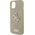 Guess Guess GUHCP15SPSP4LGD iPhone 15 6.1" złoty/gold hardcase Perforated 4G Glitter