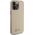 Guess Guess GUHCP15XPGMCSD iPhone 15 Pro Max 6.7" złoty/light gold hardcase Glitter Glossy Script