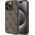Guess Guess GUHCP15LG4GFBR iPhone 15 Pro 6.1" brązowy/brown hard case 4G Metal Gold Logo