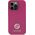Guess Guess GUHCP15XPS4DGPP iPhone 15 Pro Max 6.7" różowy/pink hardcase Strass Metal Logo