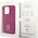 Guess Guess GUHCP15XPS4DGPP iPhone 15 Pro Max 6.7" różowy/pink hardcase Strass Metal Logo