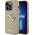 Guess Guess GUHCP15LPSP4LGD iPhone 15 Pro 6.1" złoty/gold hardcase Perforated 4G Glitter