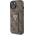 Guess Guess GUHCP15SPGS4TDW iPhone 15 6.1" brązowy/brown hardcase Grip Stand 4G Triangle Strass