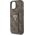 Guess Guess GUHCP15SPGS4TDW iPhone 15 6.1" brązowy/brown hardcase Grip Stand 4G Triangle Strass