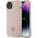Guess Guess GUHCP15SM4DGPP iPhone 15 6.1" jasnoróżowy/pink hardcase Silicone Logo Strass 4G