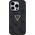 Guess Guess GUHCP15XPGS4TDK iPhone 15 Pro Max 6.7" czarny/black hardcase Grip Stand 4G Triangle Strass