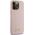 Guess Guess GUHCP15XSMBSLP iPhone 15 Pro Max 6.7" różowy/pink hardcase Silicone Script Metal Logo & Frame