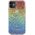 Guess Guess GUHCN61HDECMI iPhone 11 / Xr 6.1" wielokolorowy hardcase IML Faceted Mirror Disco Iridescent