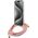 Guess Guess GUHCP15SHC4SEP iPhone 15 / 14 / 13 6.1" różowy/pink hardcase Crossbody Cord 4G Print